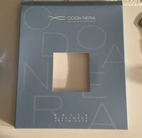 Coda nera salmone affumicato