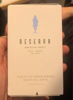 Filetti di tonno bianco