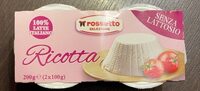 Ricotta senza lattosio