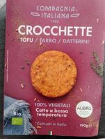 Crocchette tofu farro datterini bio