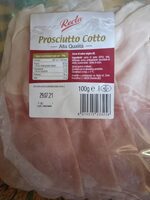 Prosciutto cotto