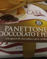 Panettone cioccolato e pera