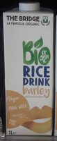 Lait Riz Orge