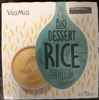 Bio dessert rice vanilla