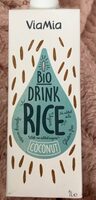 Bio drink rice coconut