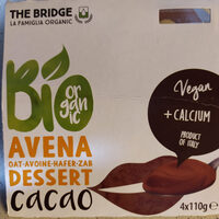 Dessert à l'avoine et au cacao (vegan)