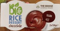 Rice dessert chocolate