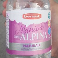 Acqua minerale naturale Maniva fonte alpina