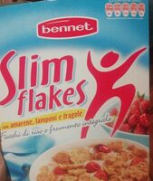Slim flakes on amarene, lamponi e fragole