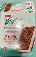 Biscotto gelato gusto vaniglia