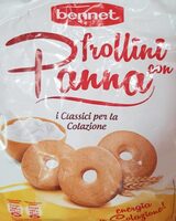 Frollini con panna