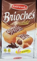 Brioche con cioccolato