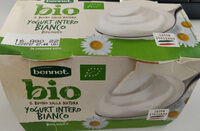 Yogurt intero bianco biologico