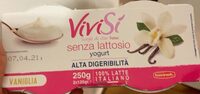 Yogurt vaniglia senza lattosio
