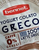 Yogurt colato Greco