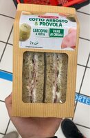 Tramezzino Cotto arrosto e provola