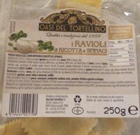 I ravioli ricotta e spinaci