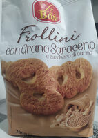 Frollini con grano saraceno e zucchero di canna