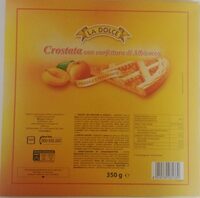 Crostata con confettura di albicocca