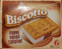 Biscotto panna cacao zabaione