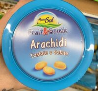 Arachidi tostate e salate