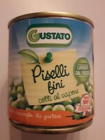 Piselli fini cotti al vapore