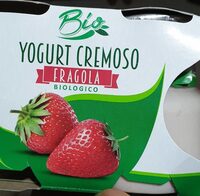 Yogurt cremoso bio fragola