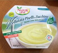 Vellutata piselli e zucchine
