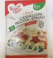 Cannelloni ricotta e spinaci