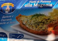Filetti di platessa alla mugnaia