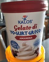 Gelato di yogurt greco amarena