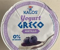 Yogurt greco mirtillo