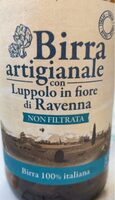 Birra artigianale con Luppolo in fiore di Ravenna