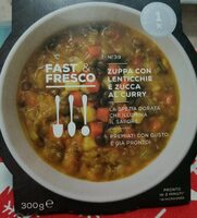 Zuppa ortaggi con zucca