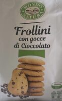 Frollini con gocce di cioccolato