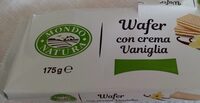 Wafer con crema vaniglia
