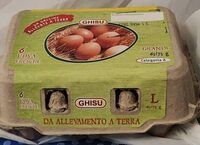 Uova fresche da galline allevate a terra