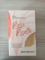 Riso Rosso Rosetta