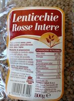 Lenticchie Rosse Intere