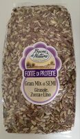 Gran mix di semi girasole, zucca e lino