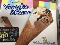 6 Cones Vanille Chocolat