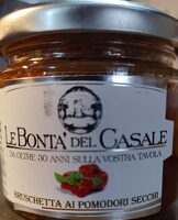 Bruschetta Al pomodori secchi