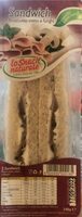 Sandwich prosciutto cotto e funghi