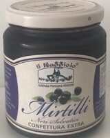 Confettura extra di mirtilli neri selvatici
