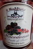 Macedonia di frutti di bosco sciroppati
