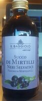 Succo di Mirtilli Neri Selvatici