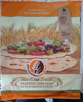 Piadina con olio extravergine d'oliva