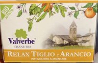 Tisana relax tiglio e arancio