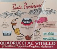 Quadrucci al vitello