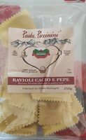 Ravioli cacio e pepe